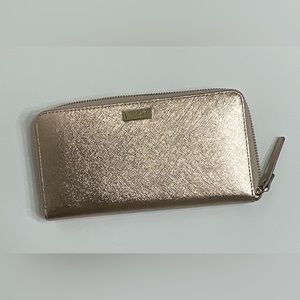 Kate Spade Neda Laurel Way Rose Gold Wallet